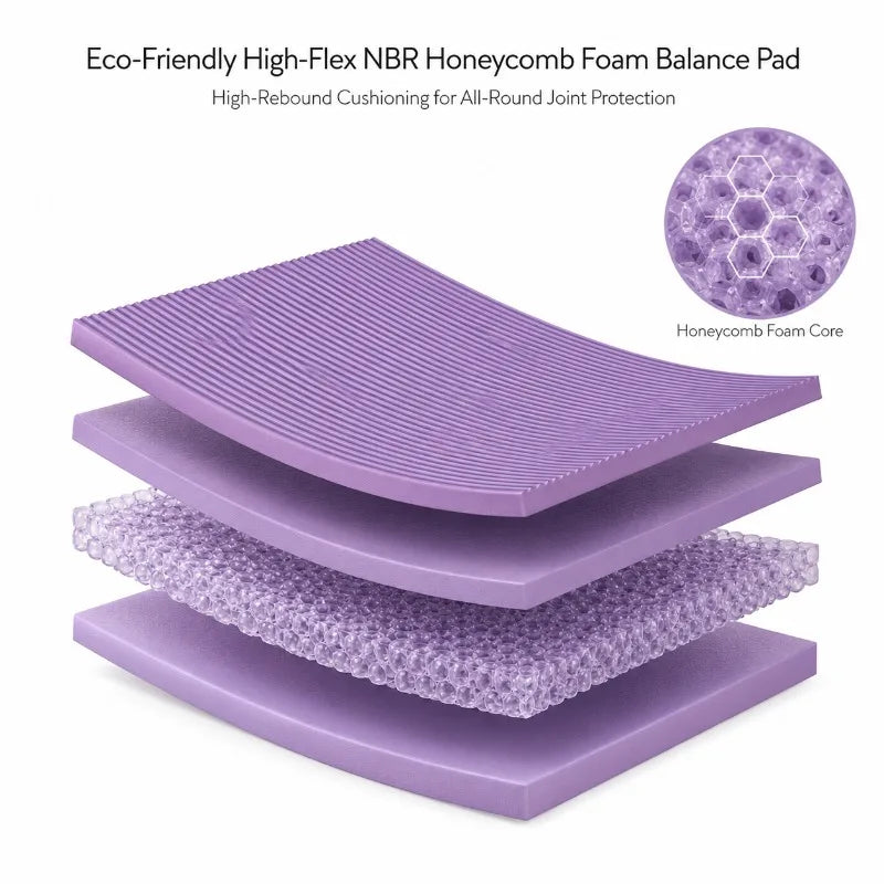 FlareFox Thick Yoga Mats Non Slip Workout Mat Yoga Knee Protection Pilates Reformer Gym Accessories Home Exercise Equipment