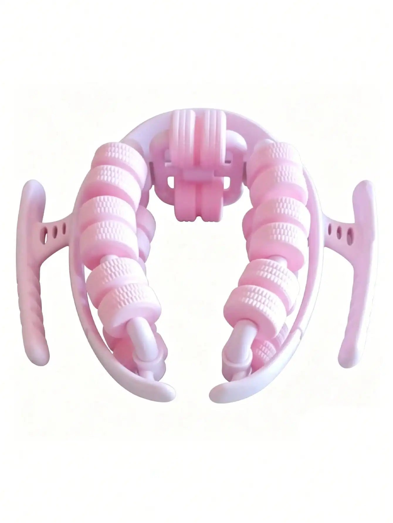 1Pc Yoga Leg Ring Clamp Equipped with 28 Roller Wheels, Calf Muscle Relief, Leg Massage & Shaping Roller Clamp