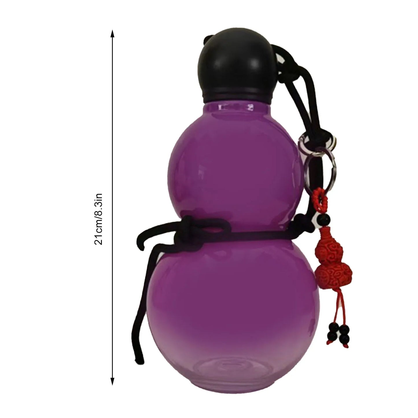 Gourd Style Water Bottle Insulated Sports Water Bottle Versatile Portable Water Storage Bottle 800ml Fitness Sports Accessories