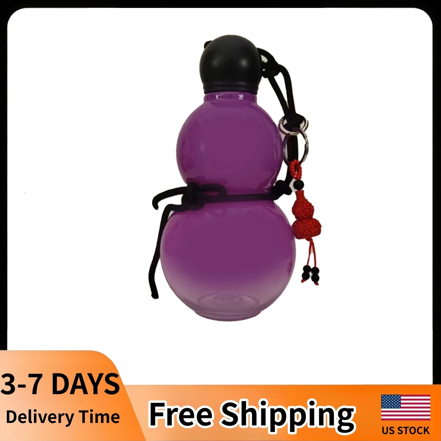 Gourd Style Water Bottle Insulated Sports Water Bottle Versatile Portable Water Storage Bottle 800ml Fitness Sports Accessories
